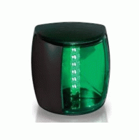 2 Nautical Mile - NaviLED Pro -  2NM, Starboard, Black Shroud - 2LT959908001 - Hella Marine